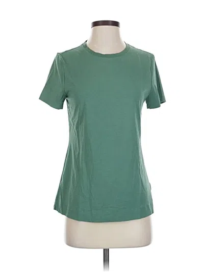 Pre-owned Athleta Active T-shirt In Green