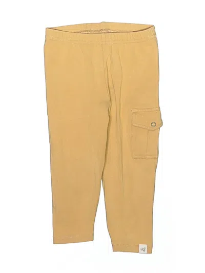 Pre-owned Burt's Bees Baby Kids' Casual Pants In Orange