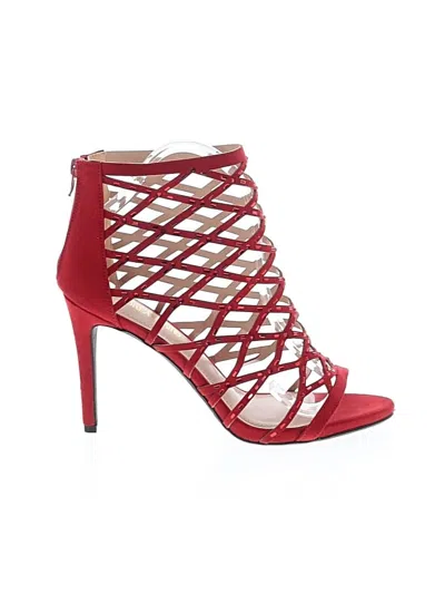 Pre-owned Dream Pairs Heels In Red