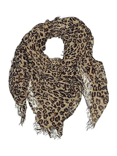 Pre-owned Unbranded Scarf In Brown