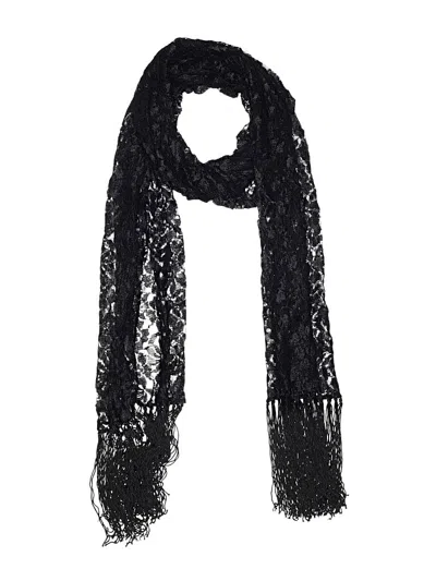 Pre-owned Unbranded Scarf In Black