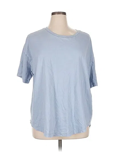 Pre-owned Aerie Short Sleeve T-shirt In Blue