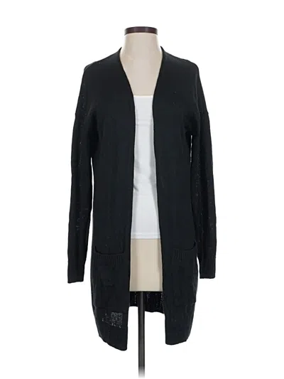 Pre-owned Abound Cardigan Sweater In Black