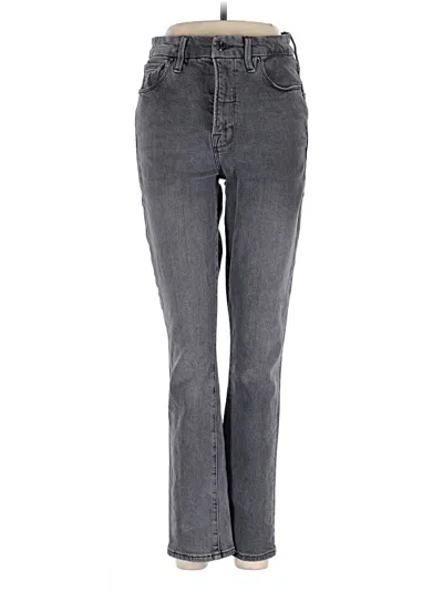 Pre-owned Good American Jeans In Gray