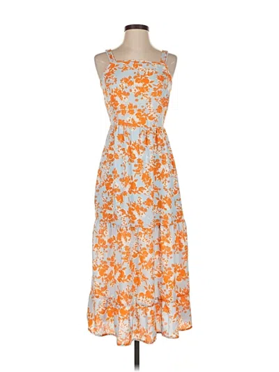 Pre-owned Jessica Simpson Casual Dress In Orange