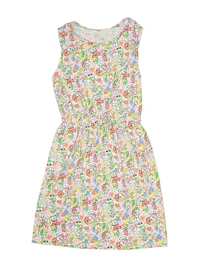 Pre-owned Gap Kids' Dress In White