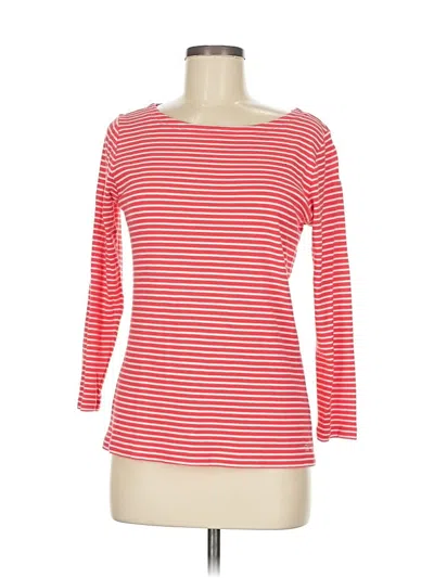 Pre-owned Vineyard Vines 3/4 Sleeve T-shirt In Red