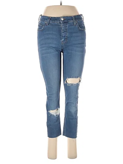 Pre-owned Free People Jeans In Blue