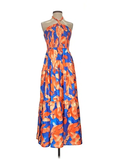 Pre-owned Grace Karin Cocktail Dress In Orange
