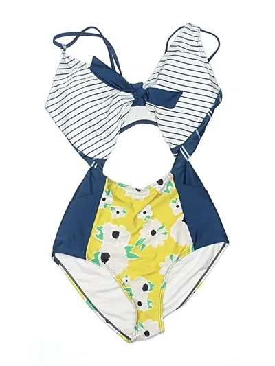 Pre-owned Nani Swimwear One Piece Swimsuit In Blue