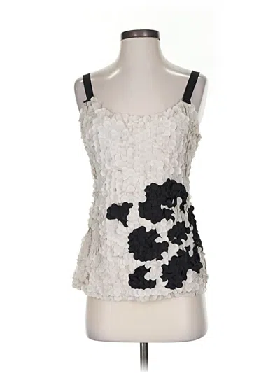 Pre-owned Yoana Baraschi Sleeveless Blouse In White