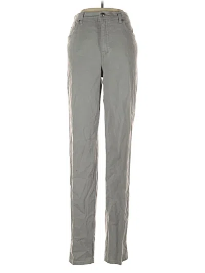 Pre-owned Gloria Vanderbilt Casual Pants In Gray