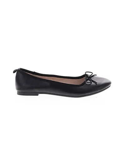 Pre-owned Cat & Jack Kids' Flats In Black