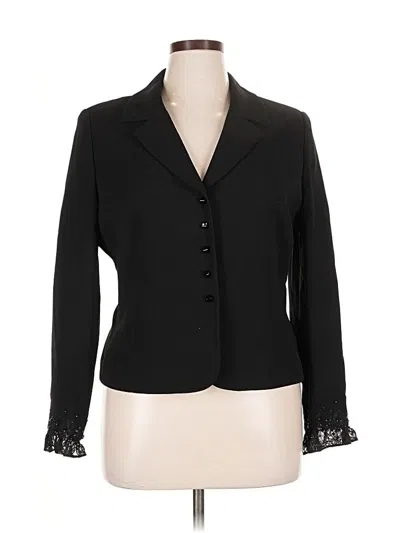 Pre-owned Tahari By Asl Blazer Jacket In Black