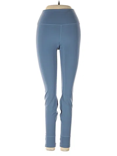 Pre-owned Leggings Depot Active Pants In Blue