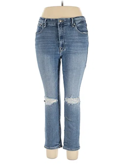 Pre-owned Good American Jeans In Blue