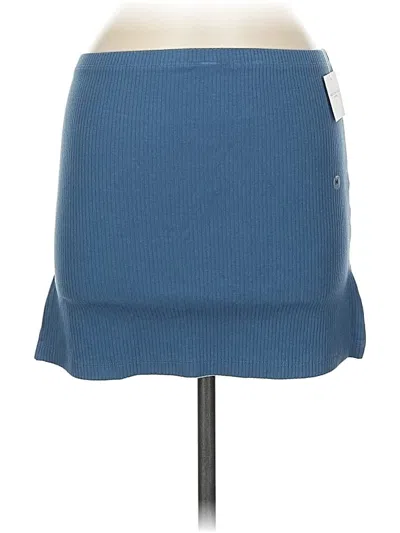 American Eagle Outfitters Casual Skirt In Blue