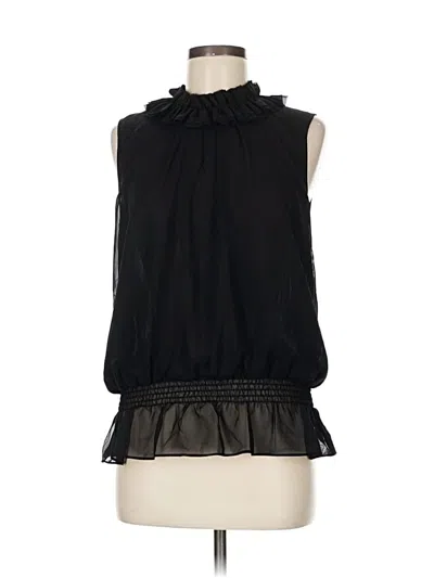 Pre-owned Kenneth Cole New York Sleeveless Blouse In Black