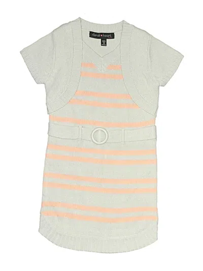 Pre-owned Derek Heart Kids' Dress In Gray