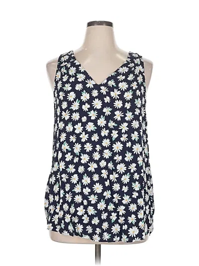 Pre-owned Old Navy Sleeveless Blouse In Blue
