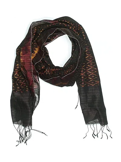 Pre-owned Unbranded Scarf In Red