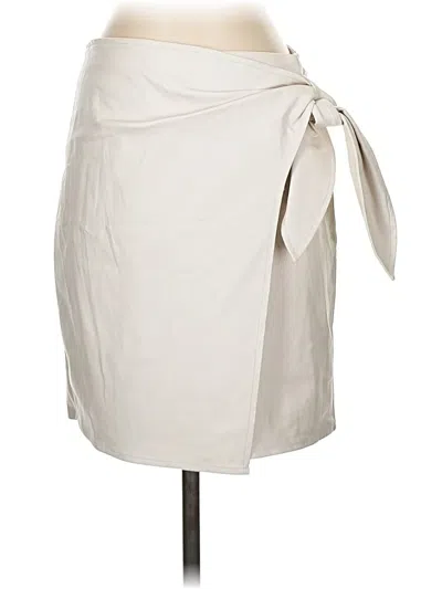 Pre-owned Lucy Paris Casual Skirt In White