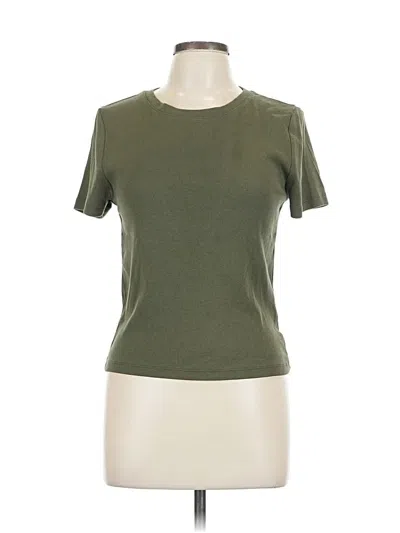 Pre-owned Gap Short Sleeve T-shirt In Green