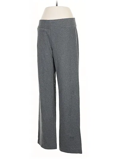 Pre-owned Lands' End Active Pants In Gray