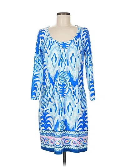 Pre-owned Lilly Pulitzer Casual Dress In Blue