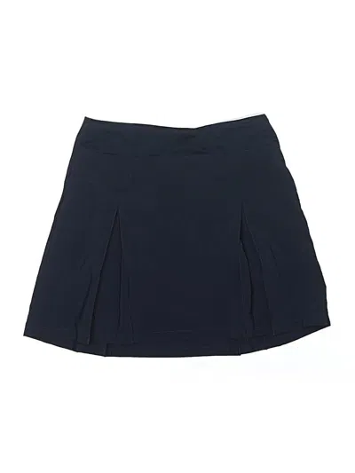 Pre-owned Lands' End Kids'  Active Skirt In Blue