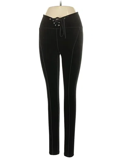 Pre-owned Year Of Ours Casual Pants In Black