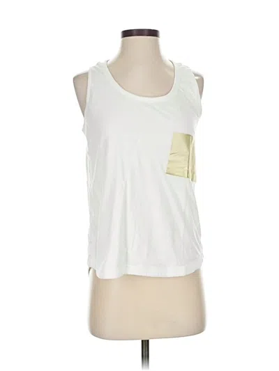 Pre-owned Adidas Stella Mccartney Sleeveless T-shirt In White