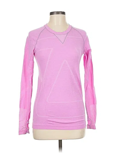 Pre-owned Zensah Long Sleeve T-shirt In Pink