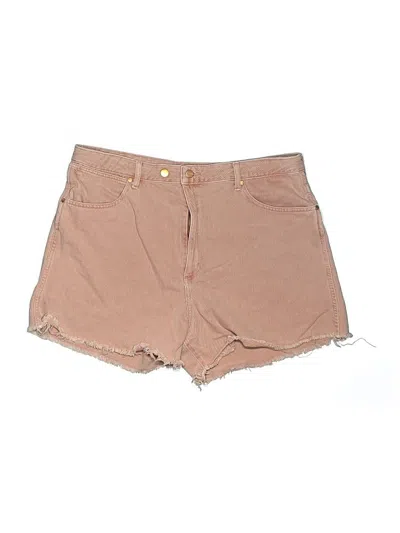 Pre-owned Wrangler Jeans Co Shorts In Brown
