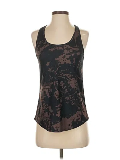 Pre-owned Lole Tank Top Black Halter Neckline Tops