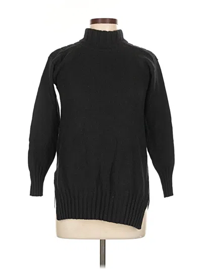 Pre-owned Equipment Turtleneck Sweater In Black