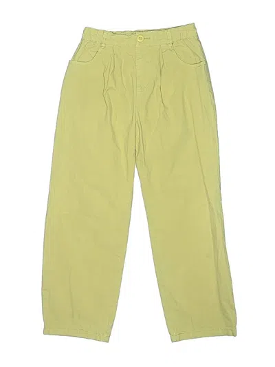 Pre-owned Zara Kids' Casual Pants In Green