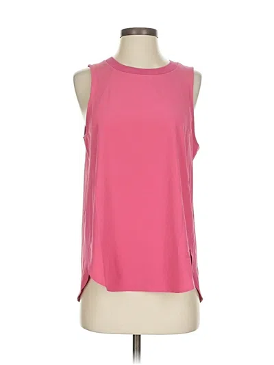 Pre-owned Athleta Sleeveless Blouse In Pink