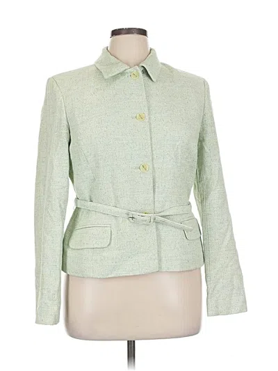 Pre-owned Kate Hill Blazer Jacket In Green