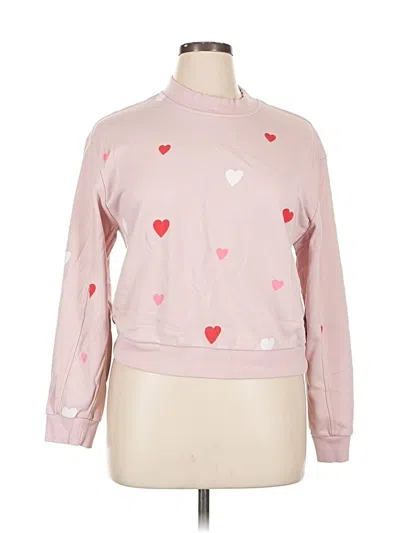 Pre-owned Find Me Now Sweatshirt In Pink
