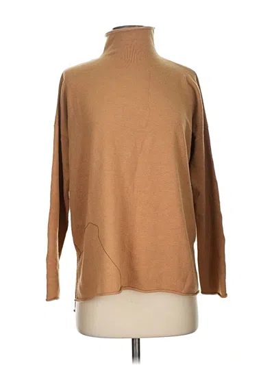 Pre-owned French Connection Turtleneck Sweater In Brown