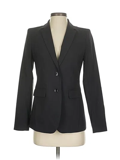 Pre-owned Banana Republic Wool Blazer Jacket In Black