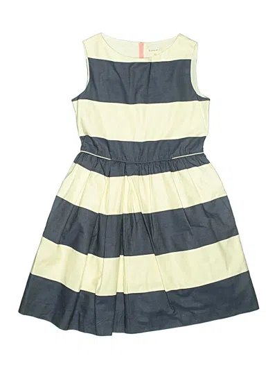 Pre-owned Crewcuts Kids' Dress In Yellow