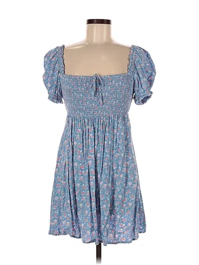 Pre-owned Aéropostale Casual Dress In Blue