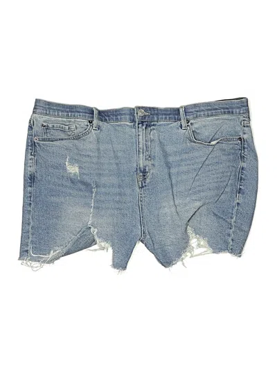 Pre-owned Torrid Denim Shorts In Blue