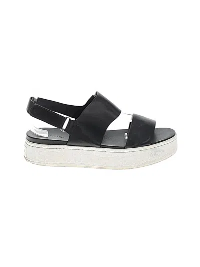 Pre-owned Vince Sandals In Black