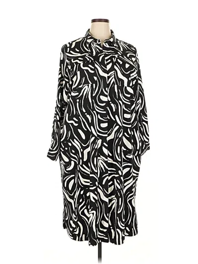 Pre-owned Nine West Casual Dress In Black