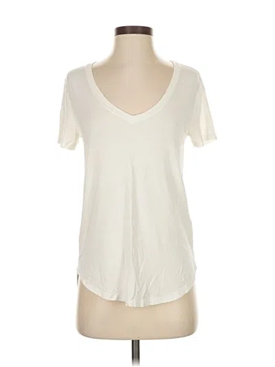 Pre-owned Abercrombie & Fitch Short Sleeve T-shirt In White