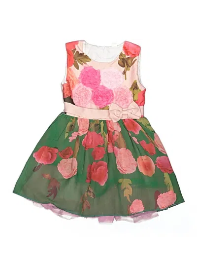 Pre-owned Bebe Kids' Dress In Green