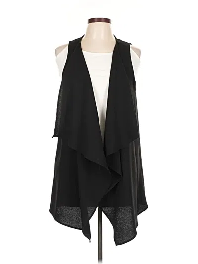 Pre-owned Lush Cardigan Sweater In Black